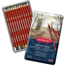 Derwent Drawing Colouring Pencils Drawing & Writing Ideal For Illustrating & Detailing Professional Quality - Tin Set