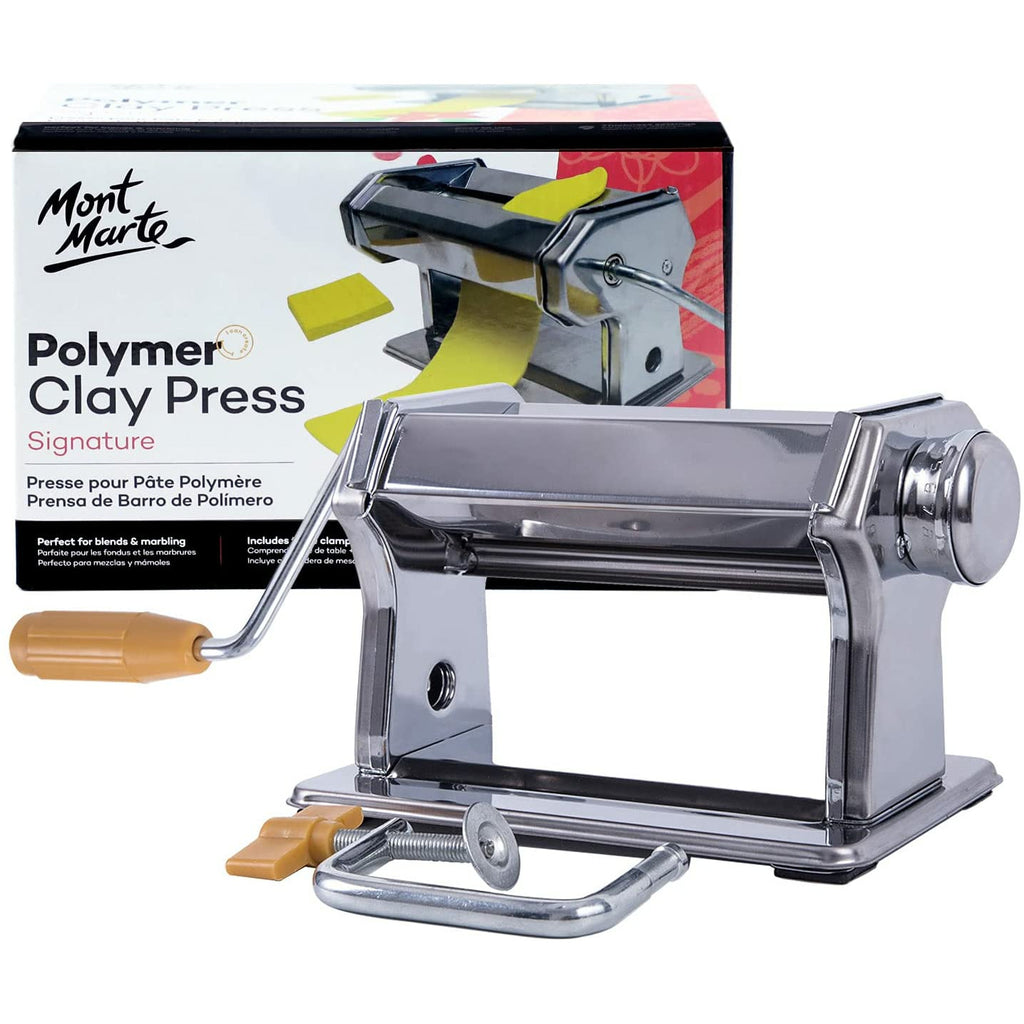 Mont Marte Signature Polymer Clay Press Mmsp4001 - 9 Settings