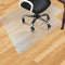 ES Robbins Desk Floor Chair Mat with Lip 134x113cm - Hard & Wood Floors