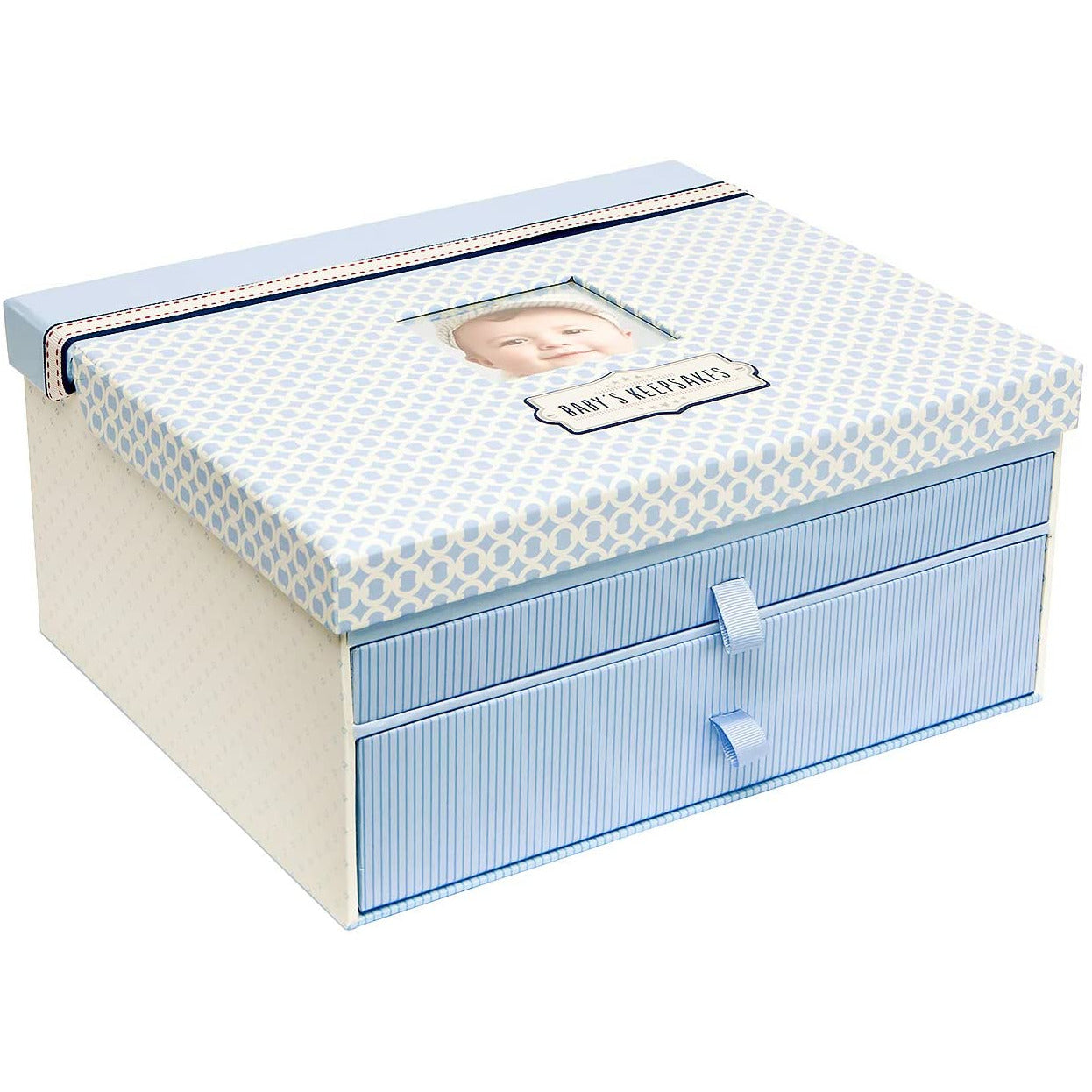 C.R. Gibson Baby's Keepsake Chest Box 31x26x14 cm All Boy