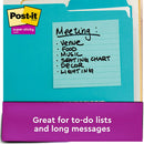 3M Post-it® Super Sticky Lined Notes 4"x4" Miami Collection - Pack of 4 Colored