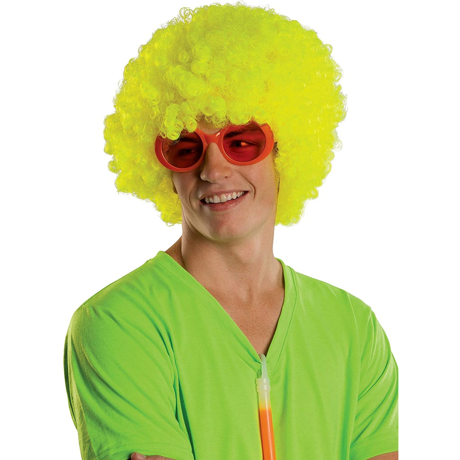 Neon Afro Wig - 3 Colors