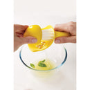 Joseph Joseph Catcher Citrus Reamer with Seed Catcher - Yellow/Grey