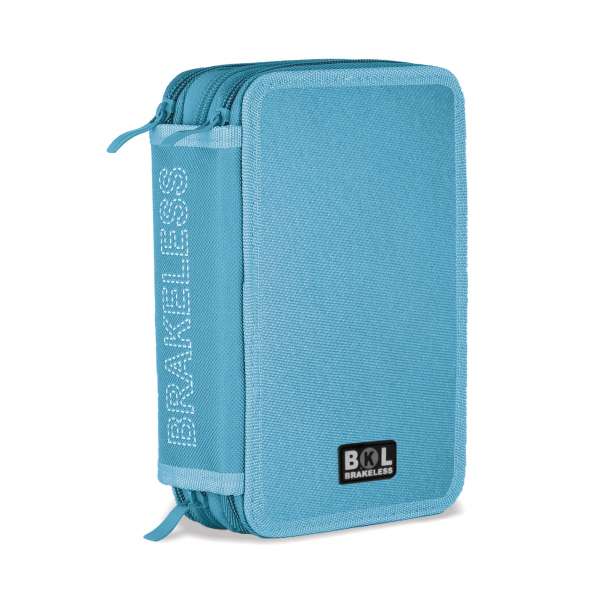 Ri-Plast Brakeless Zipper Pencil Case 3 Compartments  20x12x7 cm