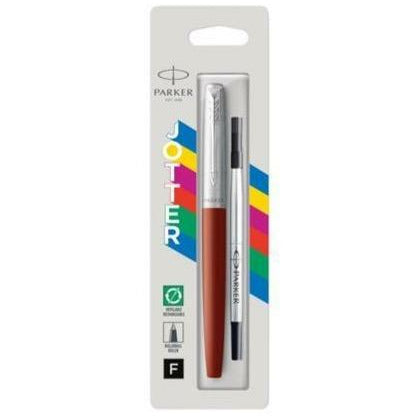 Parker Jotter Rollerball Pen Fine Tip Red