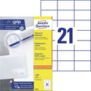 Zweckform Universal Labels Printable A4 Sheets - Pack of 100 sheets