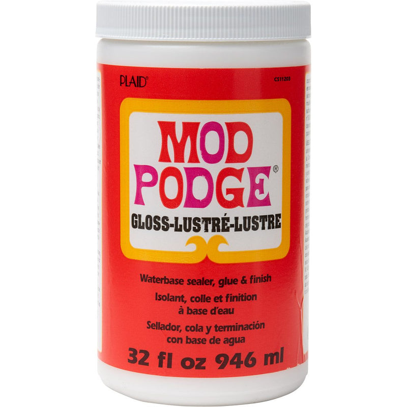 Plaid Mod Podge Water-Based Glue, Sealer & Finish 946ml - Gloss