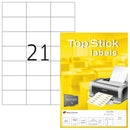 Top Stick A4 Labels - 100 Sheets