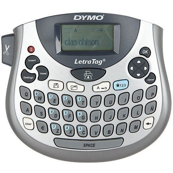 Dymo LETRATAG 12mm+Iron-On Label Maker - LT100T