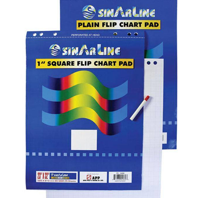 SinarLine Flipchart Pad 58.5x81 cm (23