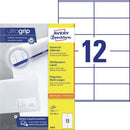 Zweckform Universal Labels Printable A4 Sheets - Pack of 100 sheets