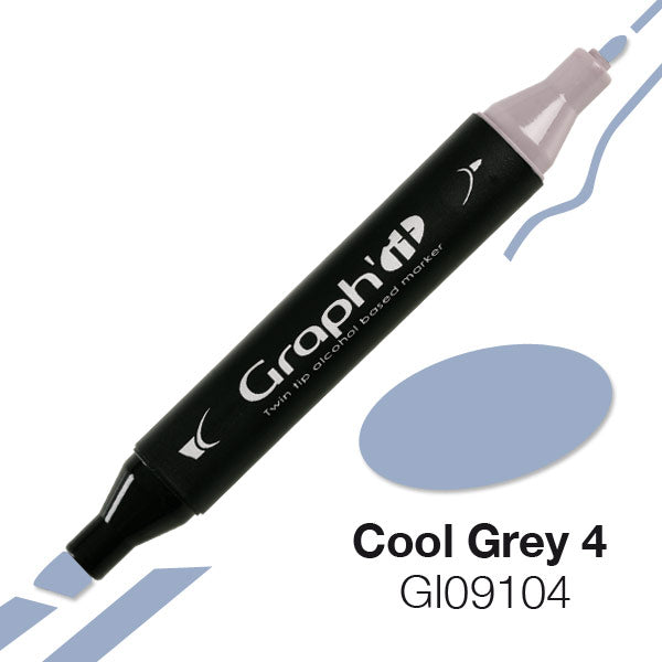 Graph It Twin Tip Marker - COOL GREY RANGE