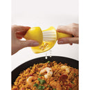 Joseph Joseph Catcher Citrus Reamer with Seed Catcher - Yellow/Grey