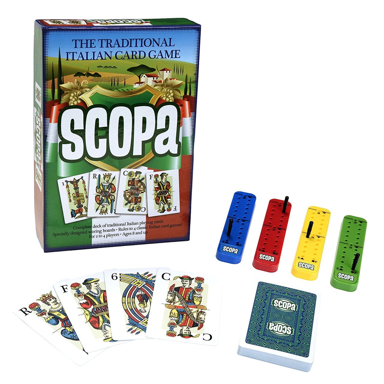 Pressman Scopa Card Game