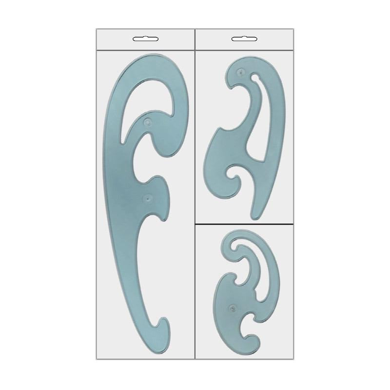 Cox French Curve Set - Pack of 3