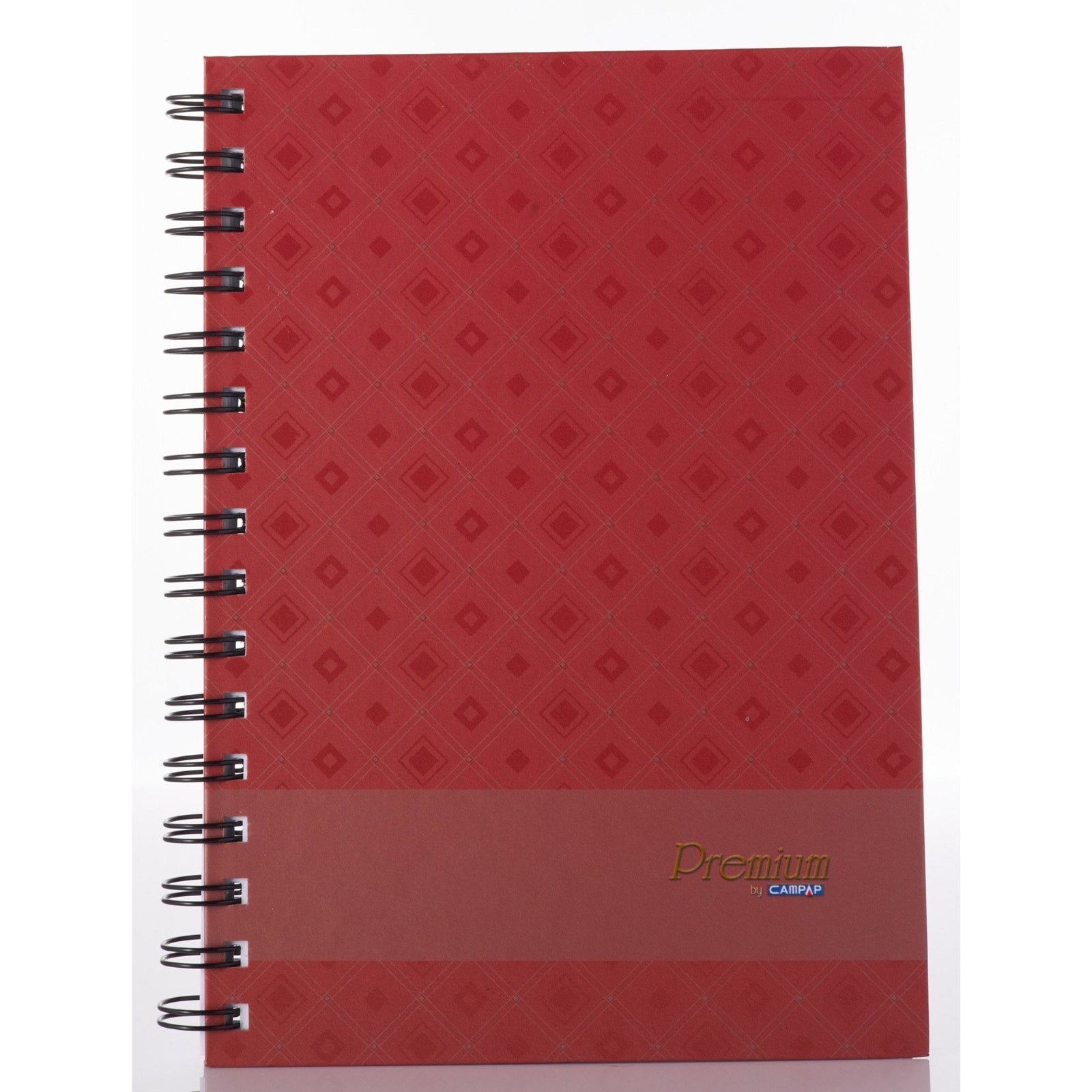 CampAp Hard Cover Spiral Notebook 70 GSM - A5