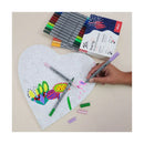 Mont Marte Coloring Canvas Heart 30cm