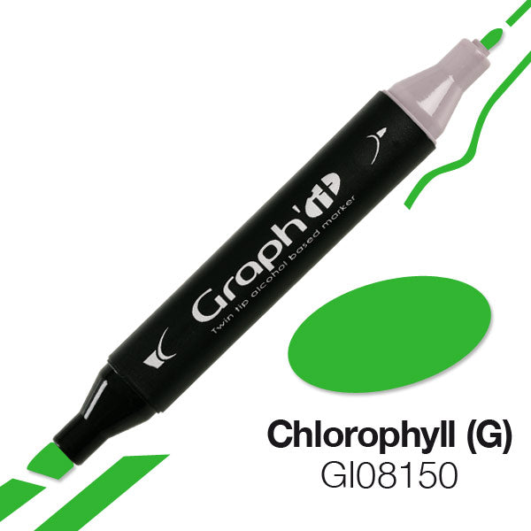 Graph It Twin Tip Marker - GREEN RANGE