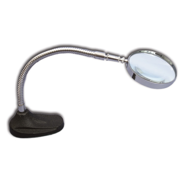 Kutfsuwa Japan Magnifying Glass with Flexible 20cm Arm & Metal Base