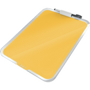 Leitz Cosy Glass Desktop Easel Board, 295x215 mm, featuring a modern design, available at Istiklal Library.