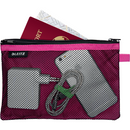 Leitz WoW 2 Pocket Mesh Pencil Case & Travel Pouch 23x15 cm