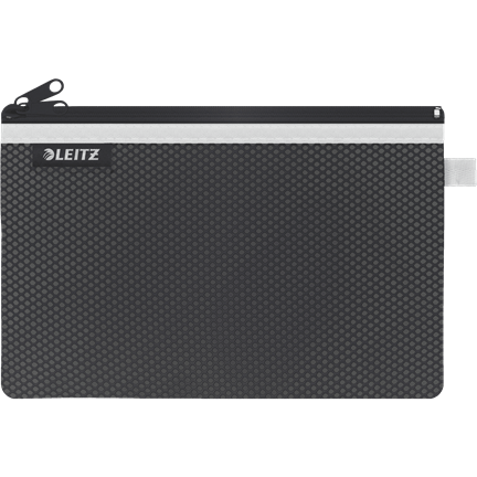 Leitz WoW 2 Pocket Mesh Pencil Case & Travel Pouch 23x15 cm