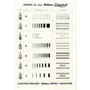 Vintage Gunther Wagner Pelikan Craphos Calligraphy & Drawing Dip Pen Nibs