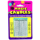 Unique Magic Candles White - Pack of 10