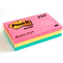 3M Post-it® Notes 3"x5" - Pack of 3 Colored "Neon & Lined"