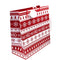 IG Design XXL Size Christmas Square Gift Bag 45x45x20cm