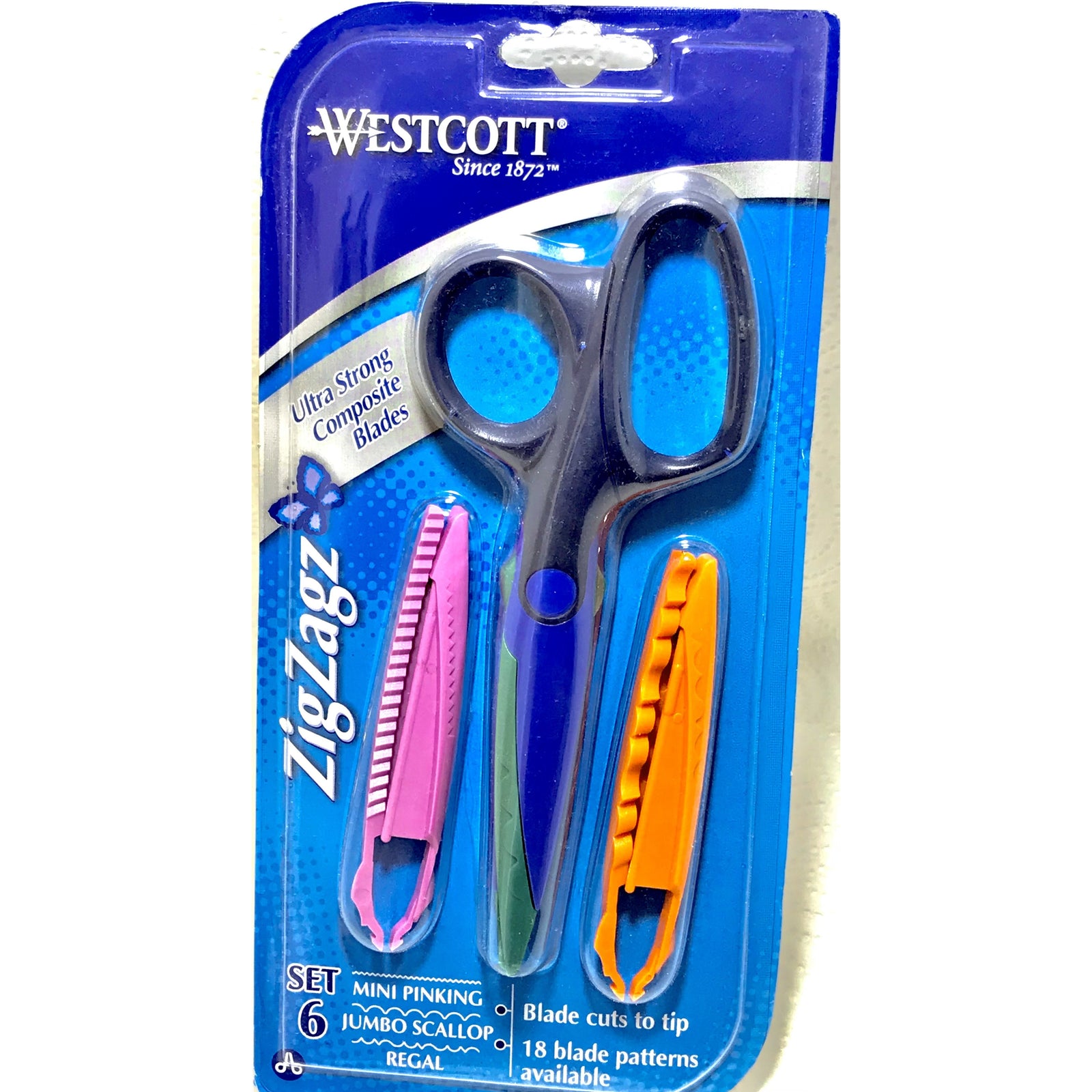 Westcott Zig Zagz Scissors & Blades Set - Pack of 1