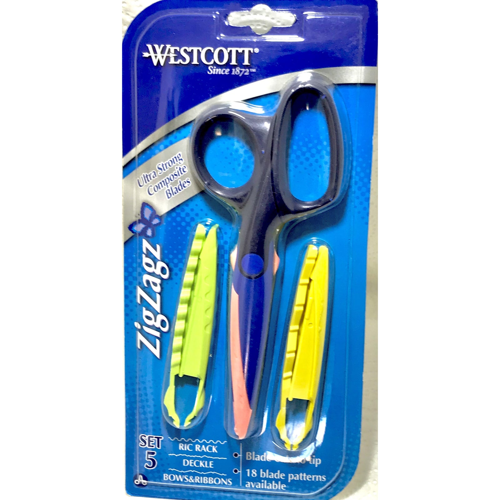 Westcott Zig Zagz Scissors & Blades Set - Pack of 1