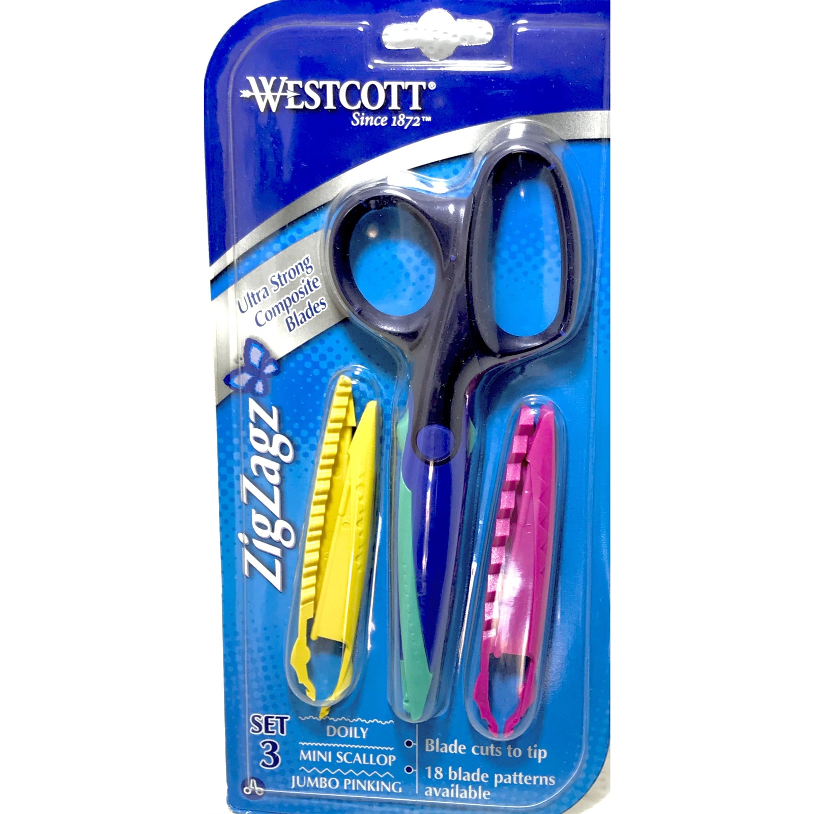 Westcott Zig Zagz Scissors & Blades Set - Pack of 1