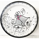 ادوات مائدة ملونة و مطبوعة