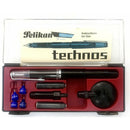 Vintage Pelikan Technos Technical Graphic Drawing Pens Set - 4 Nibs