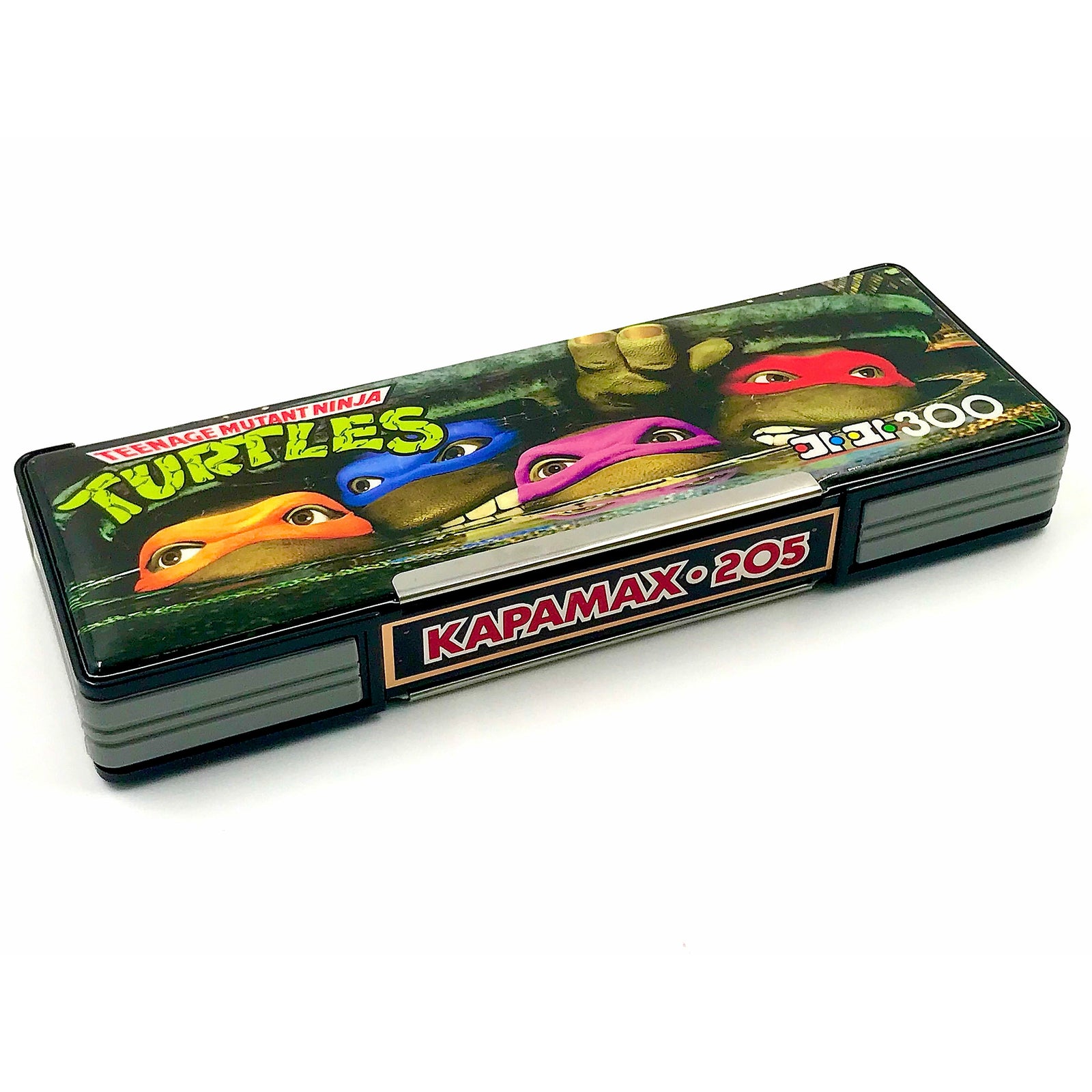 Melody Retro TMNT Classic Double Magnetic Pencil Case 23x8x3 cm