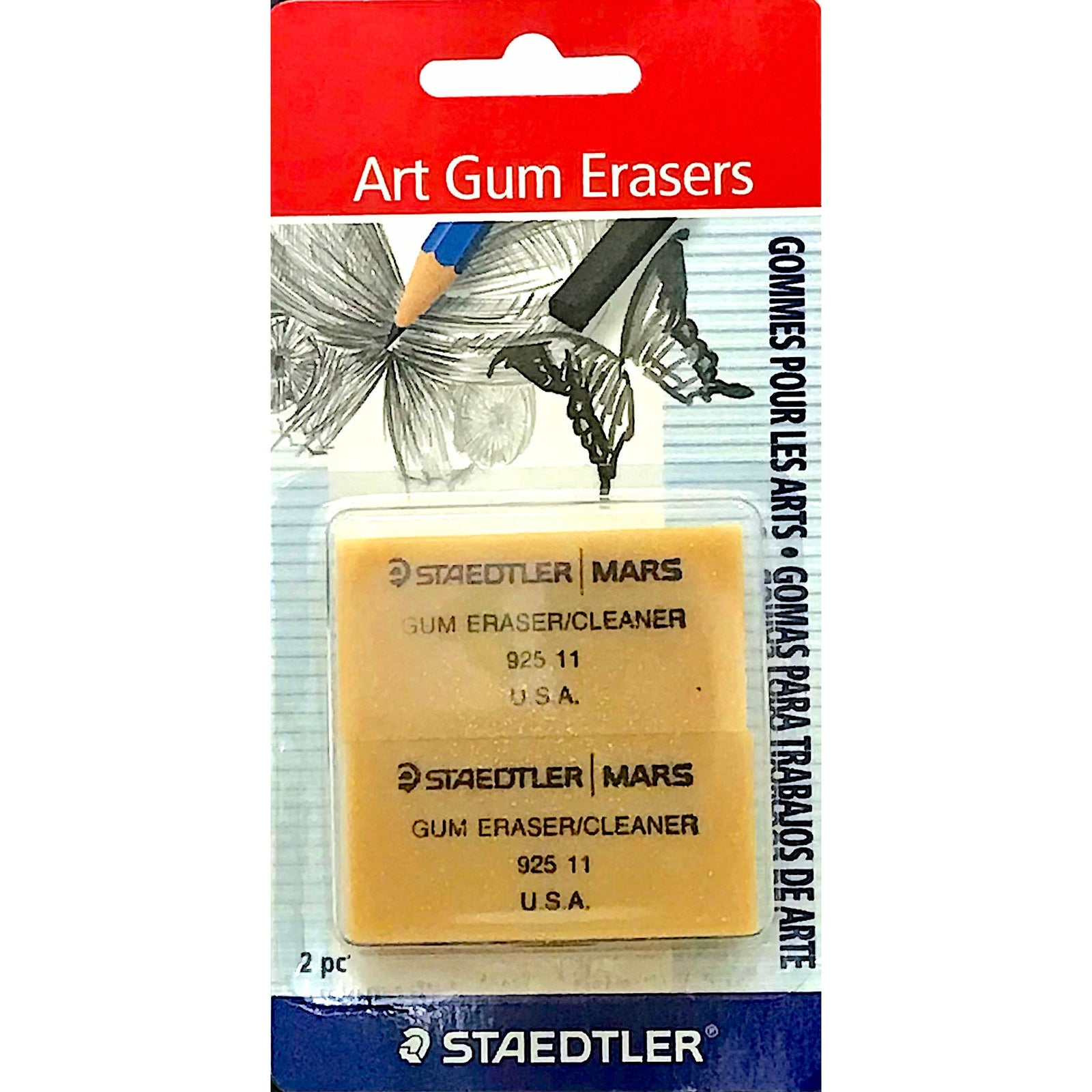 Staedtler Art Gum Erasers - Pack of 2