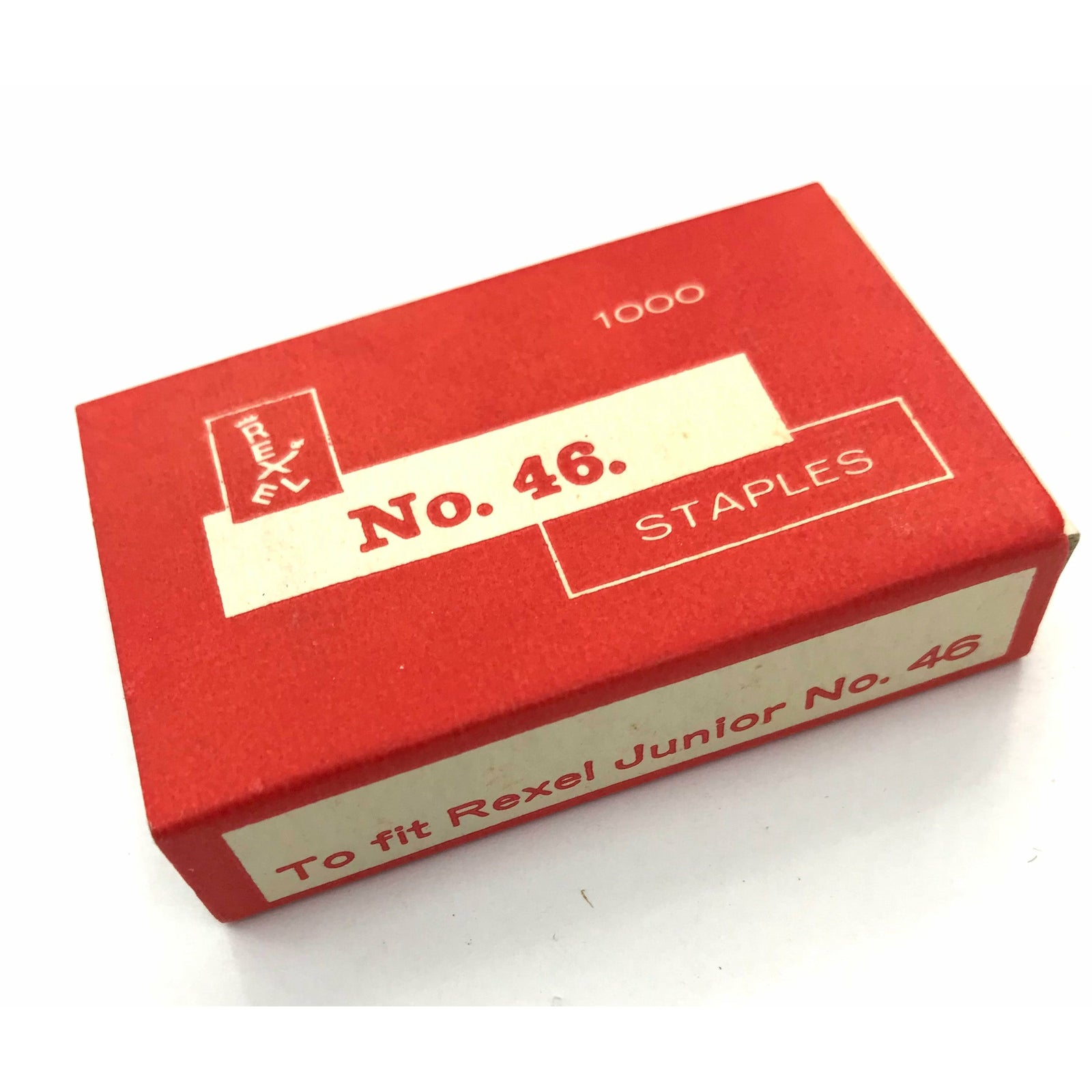 Vintage Rexel Staples 1000 x  No. 46