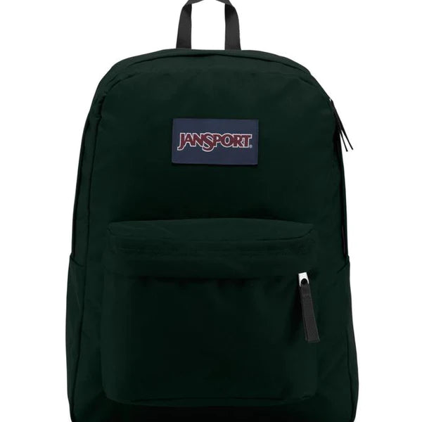 Dark green top jansport backpack