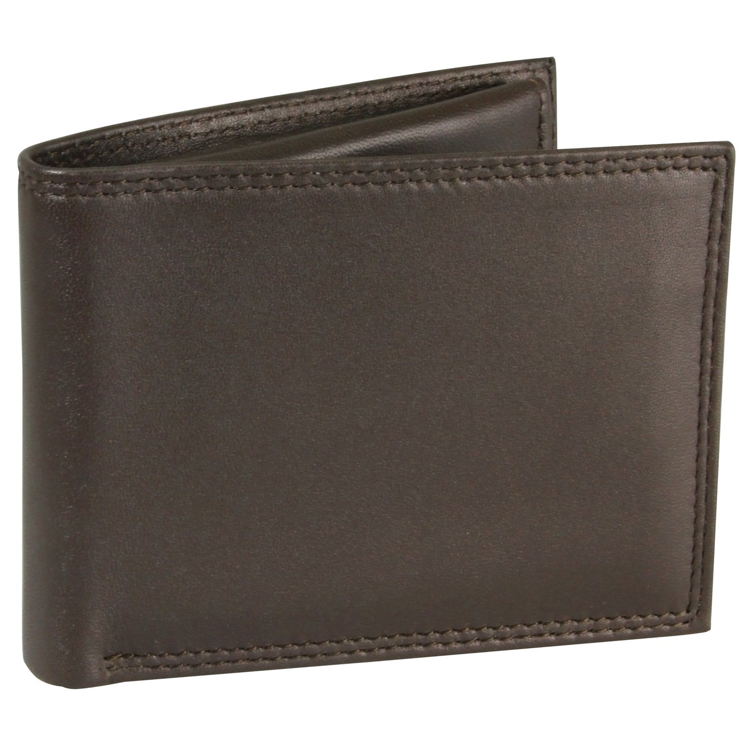 Buxton Double ID Billfold Genuine Leather Wallet