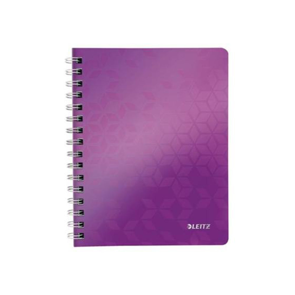 Leitz WOW A5 Spiral Notebook Lined 80 Sheets