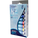Mont Marte Water Mixable Oil Paint Set / 8 x 18ml