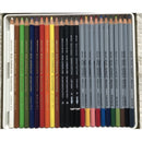 Vintage Rexel Derwent Master Choice Mixed Media Pencils -  Set of 24