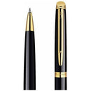 طقم أقلام واترمان هيمسفير أسود لامع مذهب رولر + جاف