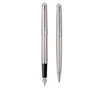 طقم أقلام واترمان هيمسفير ستينلس ستيل ريشة + جاف