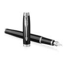 Parker IM Glossy Black CT Fountain & Ballpoint Set