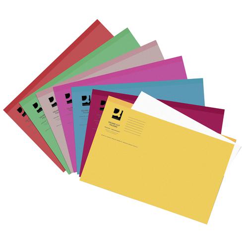 Rexel Banner Square Cut Manila File Folders 180g Foolscap - Pack of 100