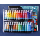 طقم دهان الوان أكريلك  مط بدون لمعة مونت مارت أنابيب ٢٤ × ٧٥ مل