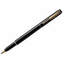 Parker Rialto 88 Gold Plated Lacq Black GT Fountain & Ballpoint Pen Set - Parker Collector's