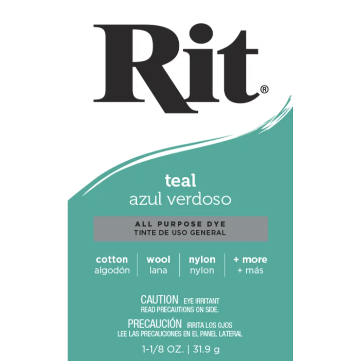 Rit All-Purpose Powder Fabric Dye Cotton, Wool, Nylon & More - 31.9g